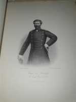 Deutsche Helden des Krieges von 1870 - 16 Portraits in Stahlstich Militaria