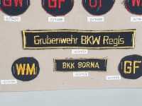 11x Grubenrettungswesen Grubenwehr Regis BKK Borna Ernst Thälmann Abzeichen