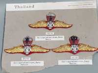 3 Thailand Springerabzeichen Heer Army Armee Basic Senior...