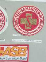 6x ASB Arbeiter Samariter Bund Orden Stoffabzeichen Mitgliedsabz. Ehrenplakette