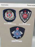 Australien Feuerwehr Firefighter Brigade Badge Patch...