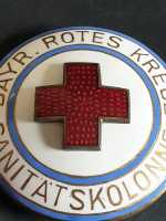 Bayerisches Rotes Kreuz Orden Anstecknadel Brosche 38mm...