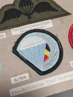 Belgien Fallschirmspringer Parachute Orden Badge Patch Brevet Kampfanzug Belgium