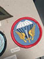 Belgien Fallschirmspringer Parachute Orden Badge Patch Brevet Kampfanzug Belgium