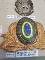 Brasilien Brazil Badge Air Force Luftwaffe Flugspangen Mützenabzeichen Offizier