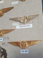 Brasilien Brazil Badge Air Force Luftwaffe Flugspangen Mützenabzeichen Offizier