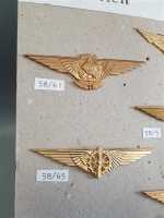 Brasilien Brazil Badge Air Force Luftwaffe Flugspangen Mützenabzeichen Offizier