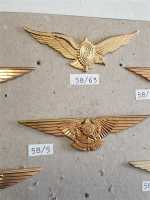 Brasilien Brazil Badge Air Force Luftwaffe Flugspangen Mützenabzeichen Offizier