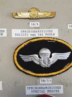 Brasilien Fallschirmspringer Parachute Orden Patch Special Forces Sao Paulo Poli