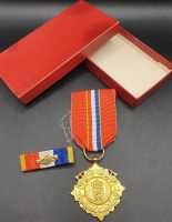 Feuerwehr Medaille Luxemburg sapeurs pompiers 1882...