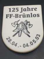 Feuerwehr Orden Medaille 125 Jahre FF Brünlos