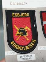 Dänemark Feuerwehr Fire Brigade Patch Abzeichen Esbjerg Ronne BrandvÆsen