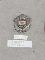 Feuerwehr Frankreich France Pompiers Mut und Aufopferung Courage Badge Abzeichen