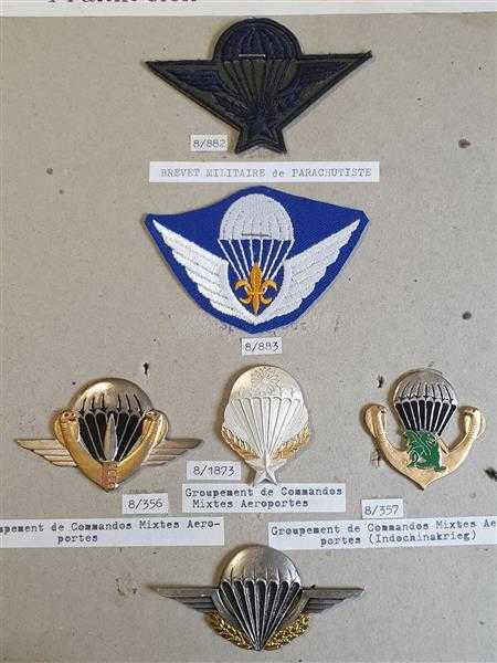 Frankreich France Fremdenlegion Groupement de Commandos Aeroportes BIPM Badge