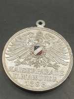 Gedenkmedaille Orden Kaiserparade & Manöver 1898...