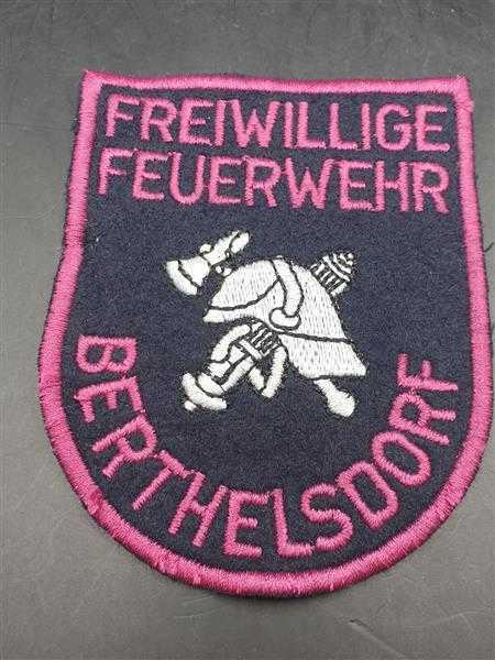 Freiwillige Feuerwehr Berthelsdorf Ärmelabzeichen Stoffabzeichen Patch