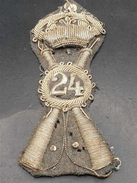 Italien Mützenabzeichen Cap Badge 24. Infanterie Regiment Fanteria Militaria