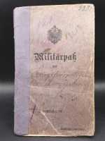 Militärpass 1915-1918 Infanterie Regiment 158...