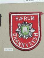 Norwegen Feuerwehr Fire Brigade Patch Abzeichen Oslo Brannvesen Brannskole