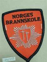 Norwegen Feuerwehr Fire Brigade Patch Abzeichen Oslo Brannvesen Brannskole