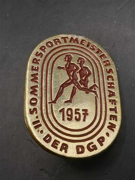 Orden DDR Sommersportmeisterschaften der Grenzpolizei 1957 GDP