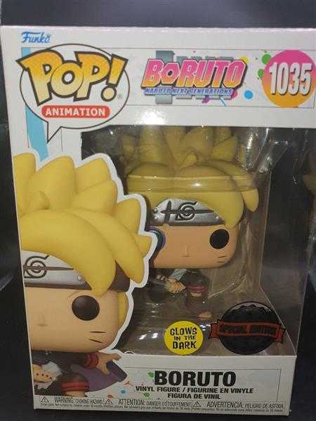 FUNKO POP! Boruto Naruto Next Generations 1035 Glows Dark Special Edition