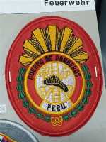 Peru Feuerwehr Fire Brigade Patch Ärmelabzeichen Bomberos Olaya Lima Chorrillos