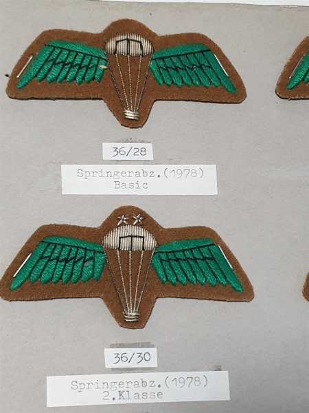 Saudi-Arabien Saudi Arabia Fallschirmjäger Parachute Badge Packer 1. Klasse RAR