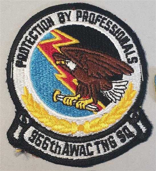 USA Patch Ärmelabzeichen USAF Air Force 966th AWAC TNG SQ Protection by Profis