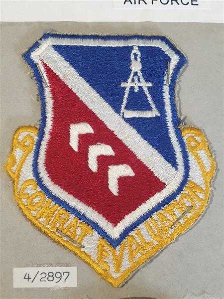 USA Patch Ärmelabzeichen USAF Air Force Combat Evaluation Badge Uniform