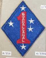 USA Patch Ärmelabzeichen USMC Marine Corps 1st...