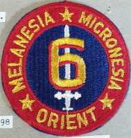 USA Patch Ärmelabzeichen USMC Marine Corps 6th...