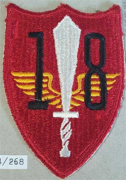 USA Patch Ärmelabzeichen USMC Marine Corps Marine 18th Defense Battailon