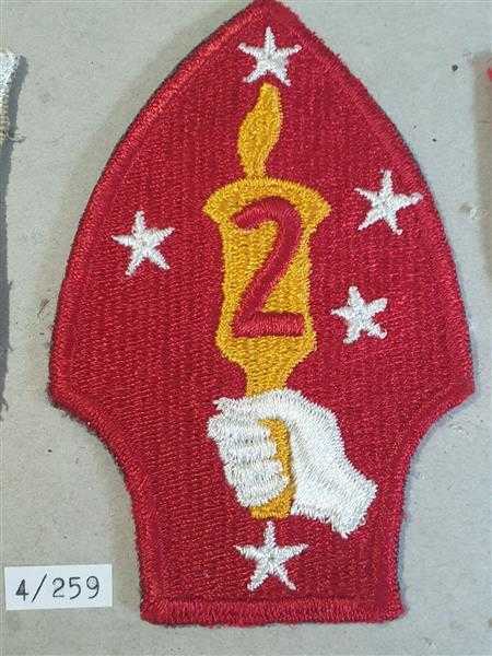 USA Patch Ärmelabzeichen USMC Marine Corps Marine 2nd Marine Division