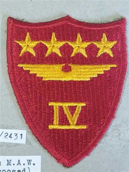 USA Patch Ärmelabzeichen USMC Marine Corps Marine Air Wing M.A.W. 4th Proposed