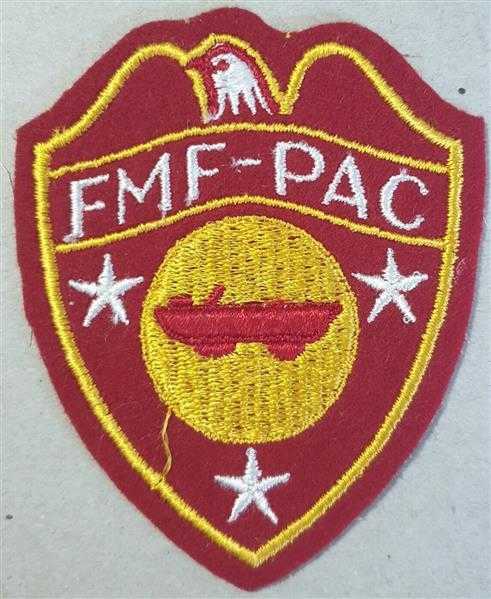 USA Patch Ärmelabzeichen USMC Marine Corps Marine FMF Pacific DUKW Companies RAR