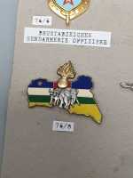 Zentralafrikanische Republik Gendarmerie Offizier Parachute Stabskompanie Badge