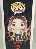 FUNKO POP Rocks Iggy Pop 135 James Newell Osterberg Punk Musik Sänger Oben Ohne