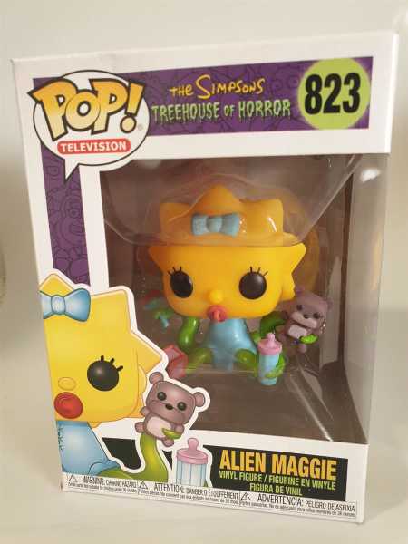 FUNKO POP The Simpsons Treehouse of Horror Alien Maggie 823 Halloween