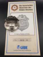 Irvignton Member of Police Polizei USA Badge Insigne...