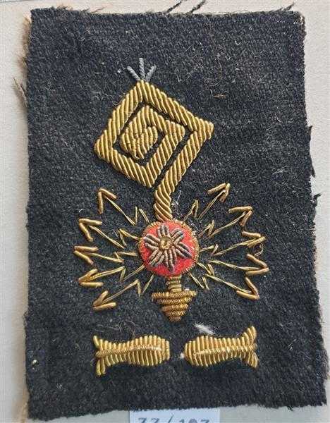 Italien Italy Schulterklappenabzeichen 1934-1943 2 Weltkrieg 2WW Militaria Patch