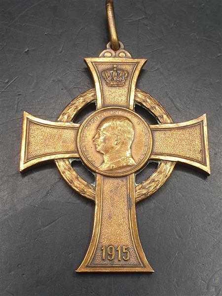 Kriegsverdienstkreuz Bronze 1915 Vaterländischer Verdienste Sachsen Militaria