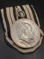 Medaille Einzelspange Wilhelm I Deutscher Kaiser Fest...