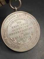 Medaille Einzelspange Wilhelm I Deutscher Kaiser Fest Schiessen Leipzig 1897