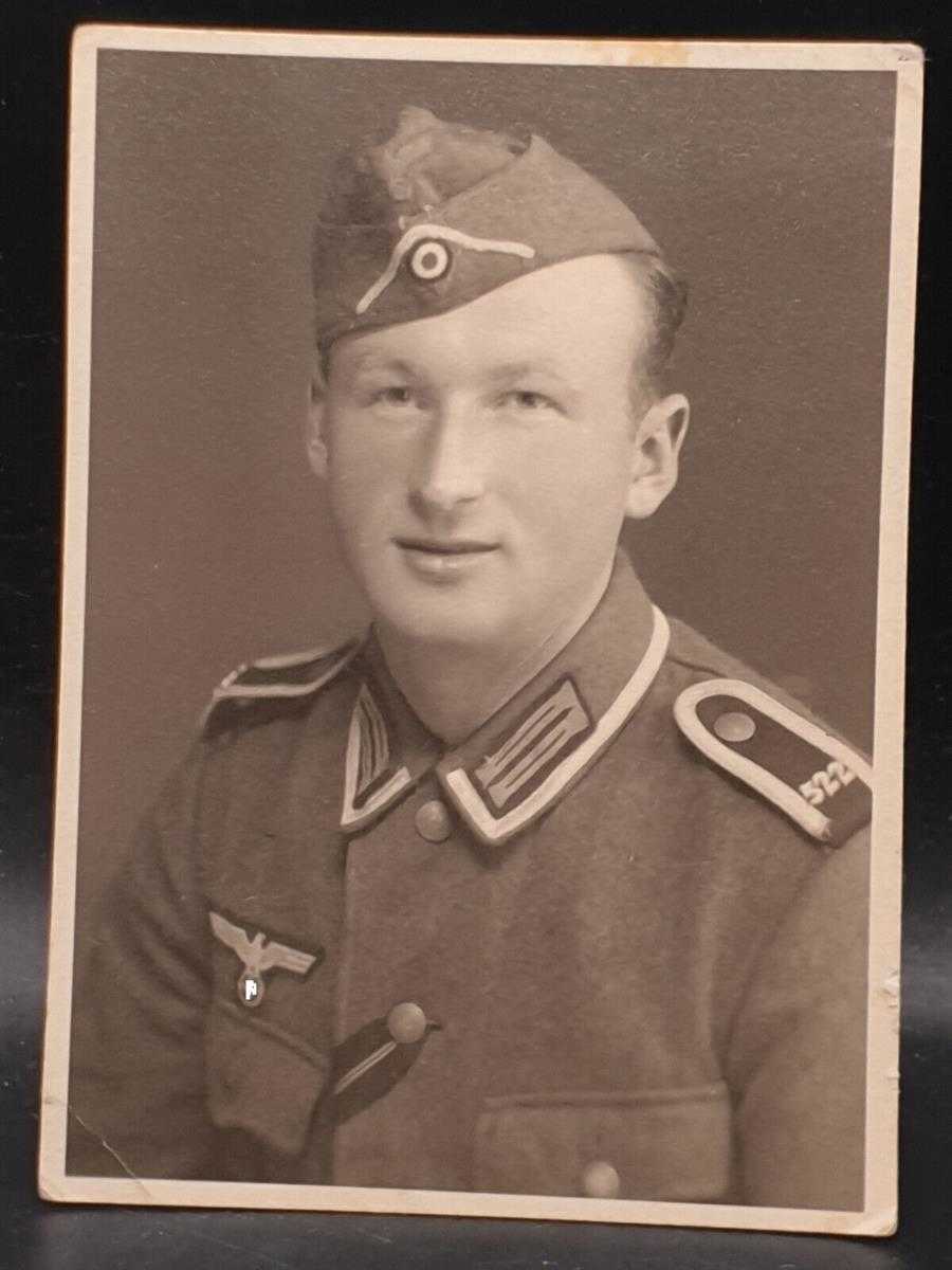 Porträt Foto Bild Soldat Grenadier Infanterie-Regiment 522 Wehrmacht ...