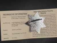 Reserve Deputy Nebraska Adams C Police Polizei USA Badge Abzeichen Marke Insigne