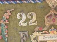 Schatulle Königlich Bayerisches 22 Infanterie-Regiment Zweibrücken Andenken 1905