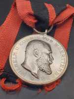 Silbermedaille für Tapferkeit und Treue Militärverdienstmedaille 1892 Militaria