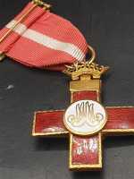 Spanien Militär Verdienstorden Brustkreuz Emaile Spain Medal Krone Am Band 2. WK