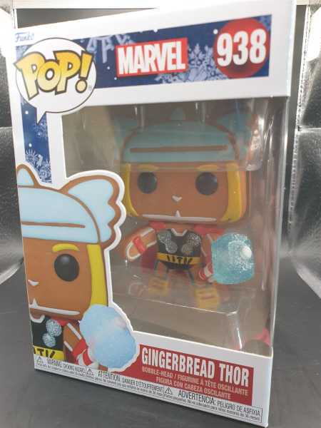 FUNKO POP! MARVEL Gingerbread Thor 938 Lebkuchen Bobble-Head Wackelkopf